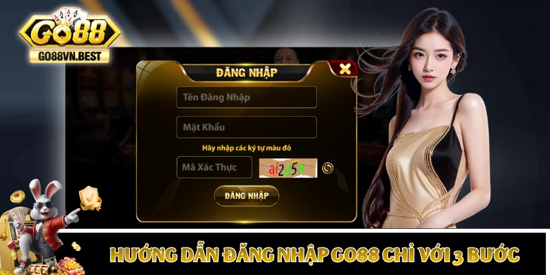 Hướng dẫn đăng nhập GO88 chỉ với 3 bước đơn giản