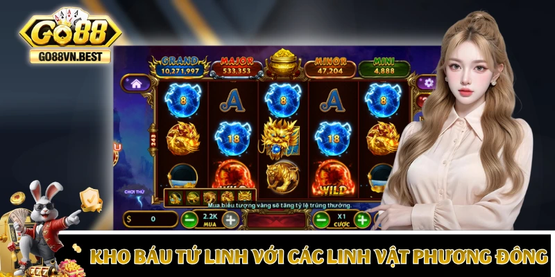 Kho Báu Tứ Linh với các linh vật thần thoại Phương Đông