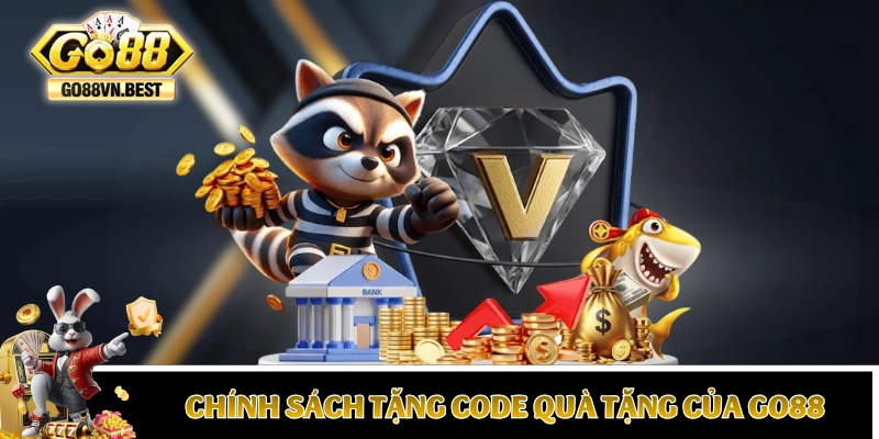 Giới thiệu chính sách tặng code quà tặng của GO88