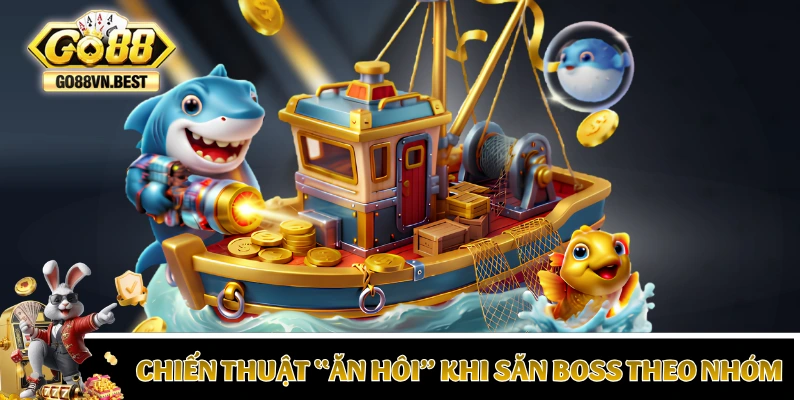 Kinh nghiệm bắn cá săn Boss “ăn hôi” khi chơi theo nhóm