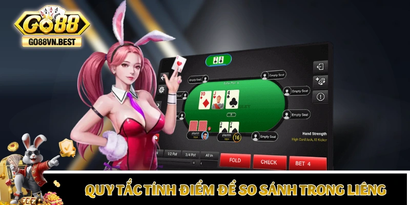 Quy tắc tính điểm để so sánh trong Liêng