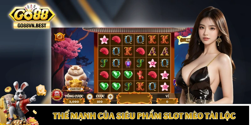 Những thế mạnh của siêu phẩm slot Mèo Tài Lộc