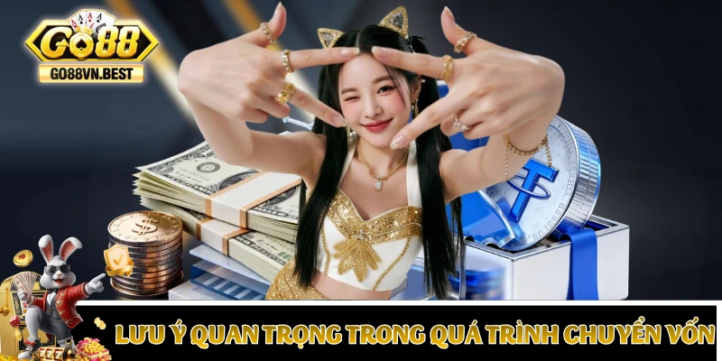 Vài lưu ý quan trọng trong quá trình nạp vốn cược