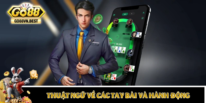 Thuật ngữ về các tay bài và hành động trong Poker